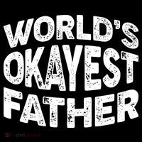 World's Okayest Father Toddler Hoodie thumb 2