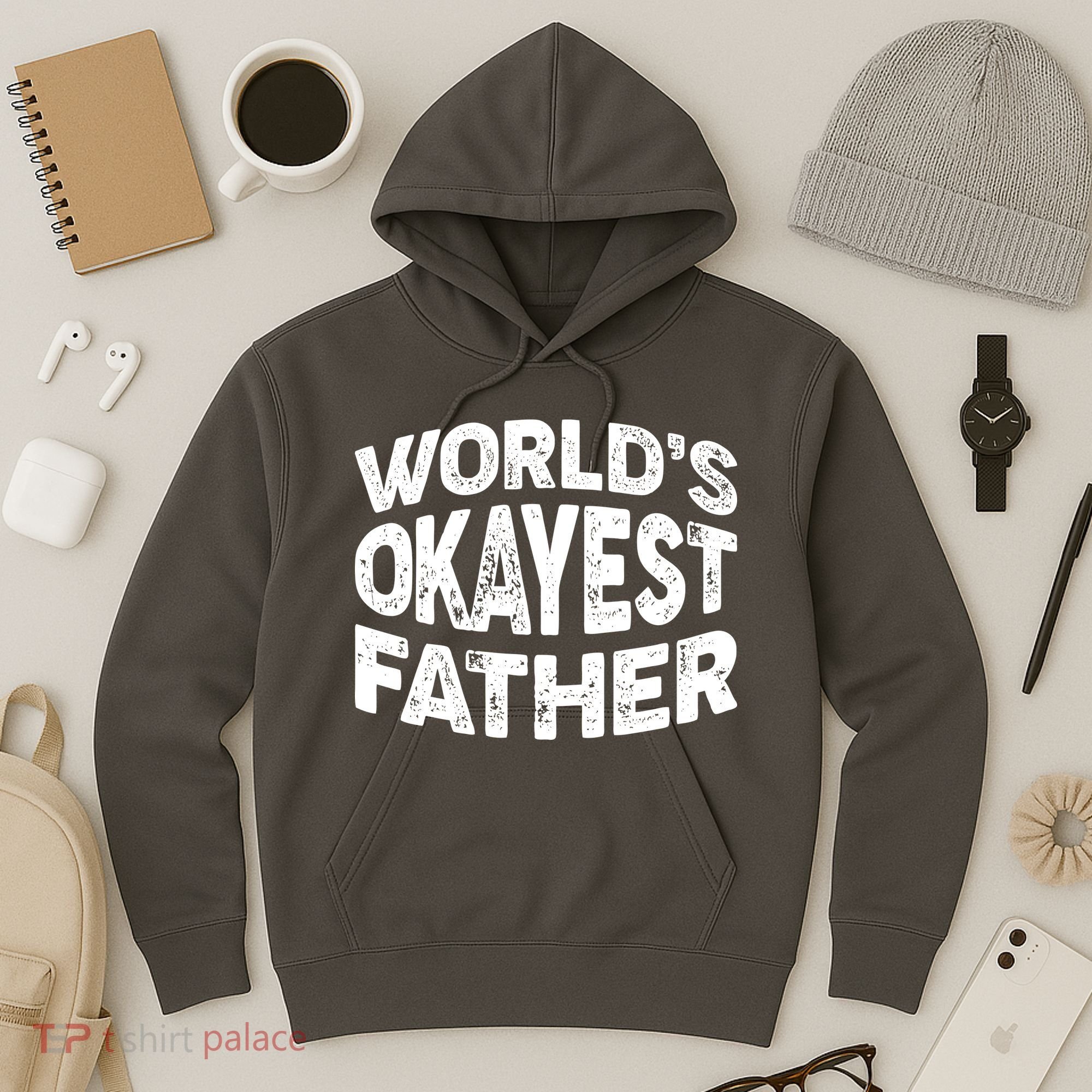 World's Okayest Father Hoodie