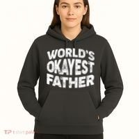 World's Okayest Father Hoodie thumb 5