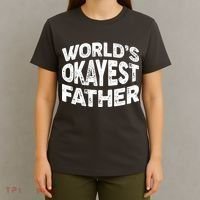 World's Okayest Father T-Shirt thumb 4