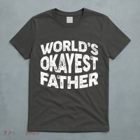 World's Okayest Father T-Shirt thumb 5