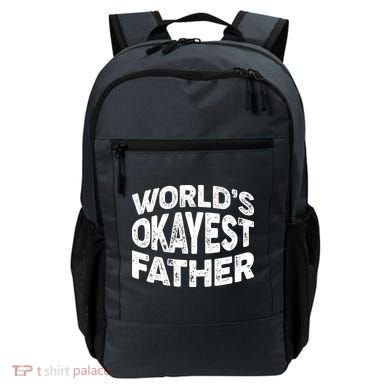 World's Okayest Father Backpack