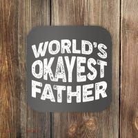 World's Okayest Father Coaster thumb 0