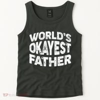 World's Okayest Father Tank Top thumb 2