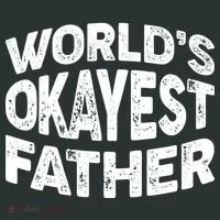 World's Okayest Father Toddler T-Shirt thumb 4