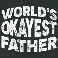 World's Okayest Father Women's T-Shirt thumb 6