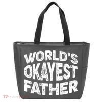World's Okayest Father Tote Bag thumb 0