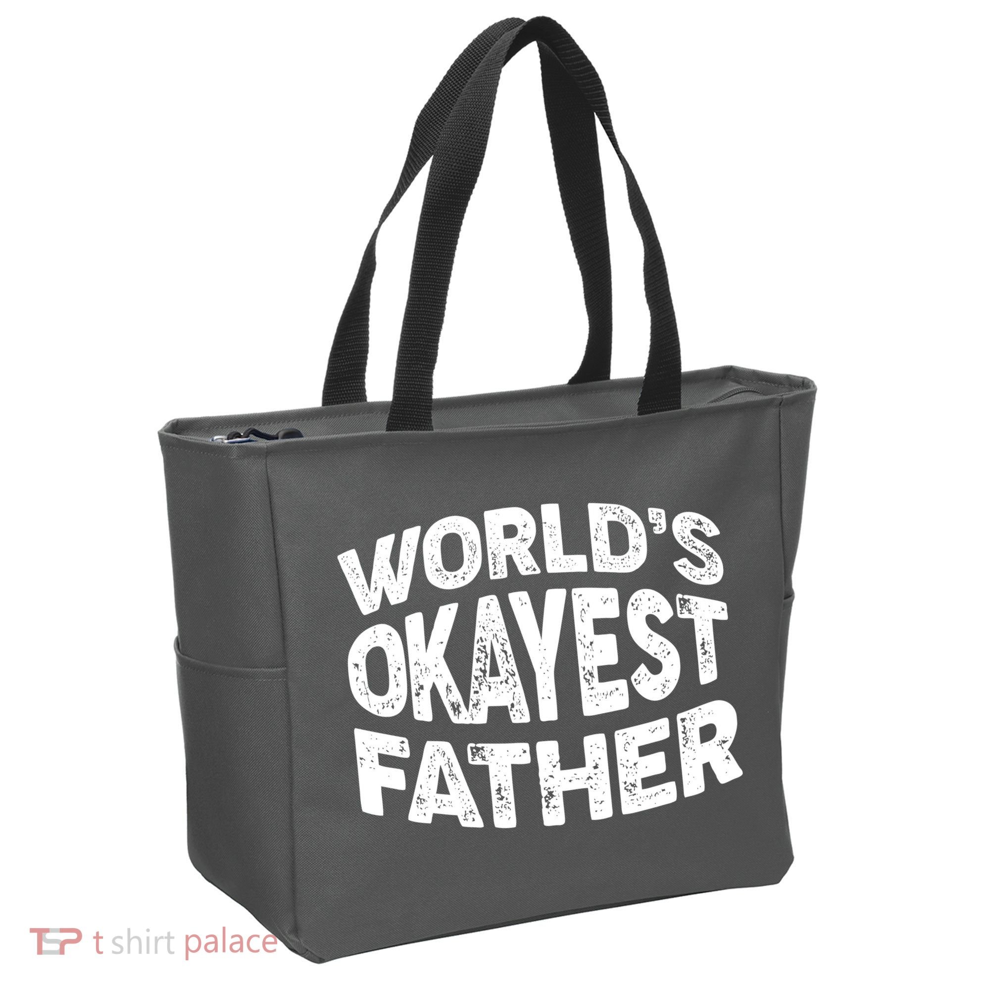 World's Okayest Father Tote Bag