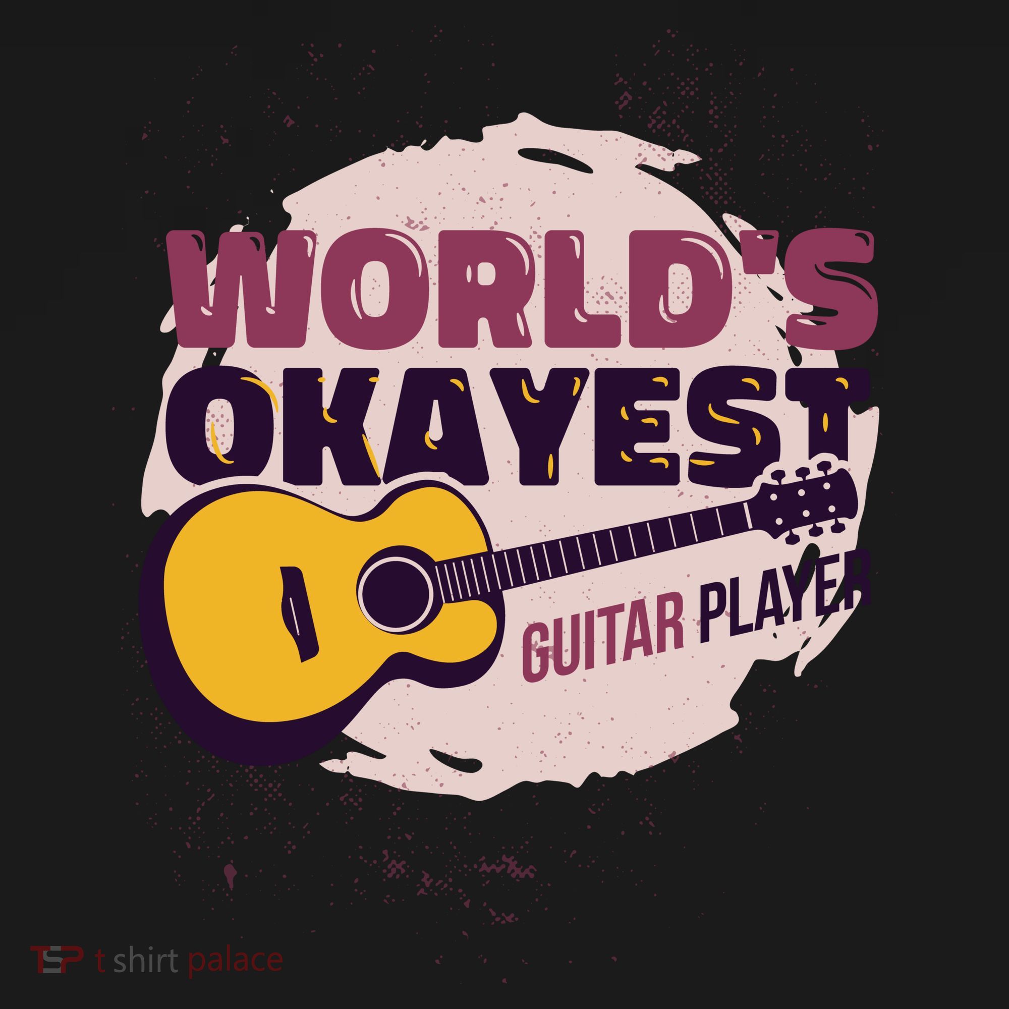 World's Okayest Guitar Player Apron