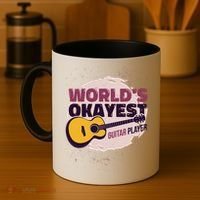 World's Okayest Guitar Player Coffee Mug thumb 4