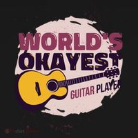World's Okayest Guitar Player Coaster thumb 2