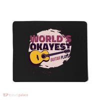 World's Okayest Guitar Player Mousepad thumb 0