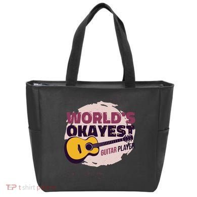 World's Okayest Guitar Player Tote Bag