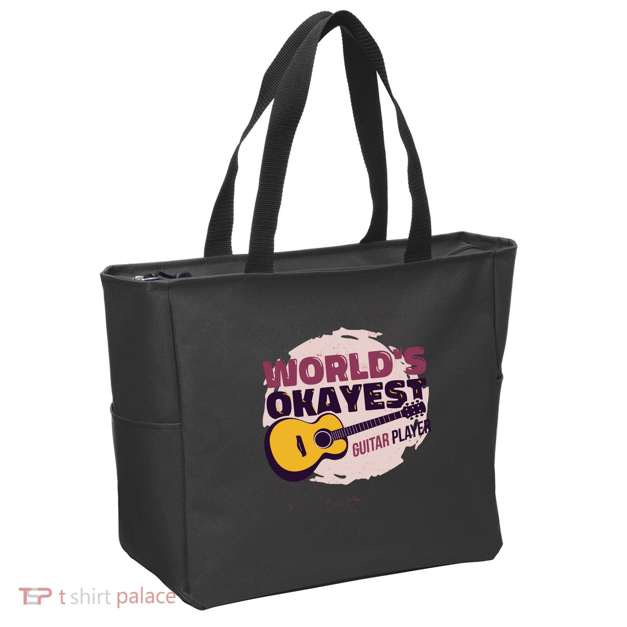 World's Okayest Guitar Player Tote Bag