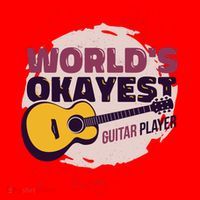 World's Okayest Guitar Player Santa Hat thumb 1