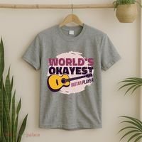 World's Okayest Guitar Player T-Shirt thumb 2