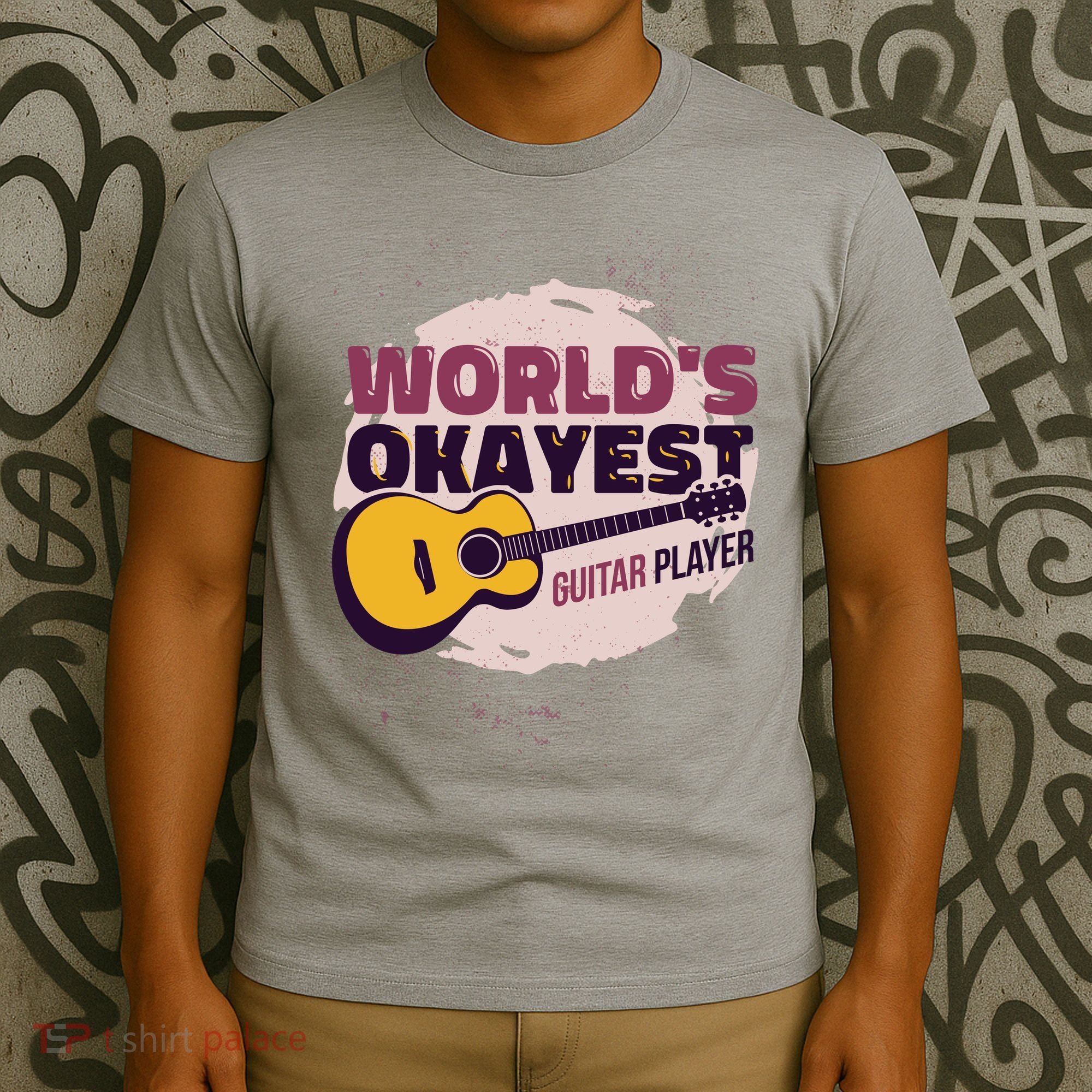 World's Okayest Guitar Player T-Shirt