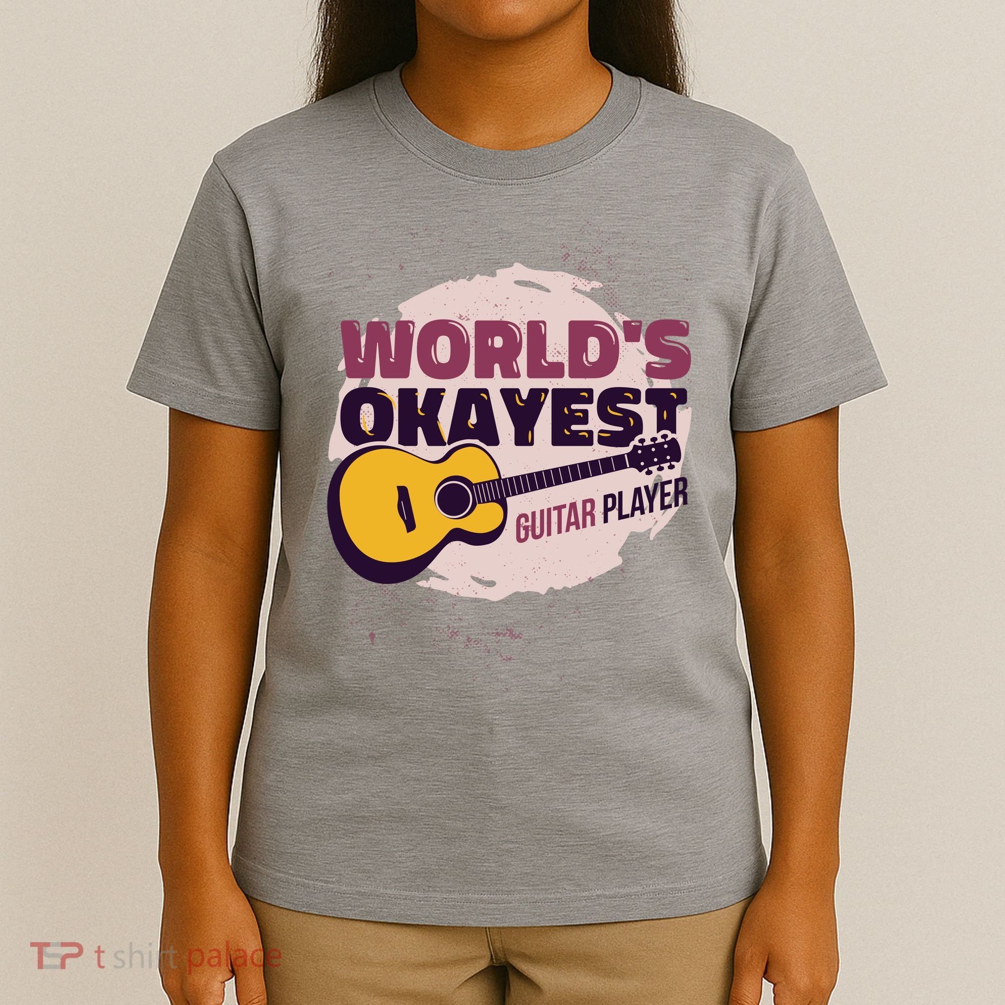 World's Okayest Guitar Player T-Shirt