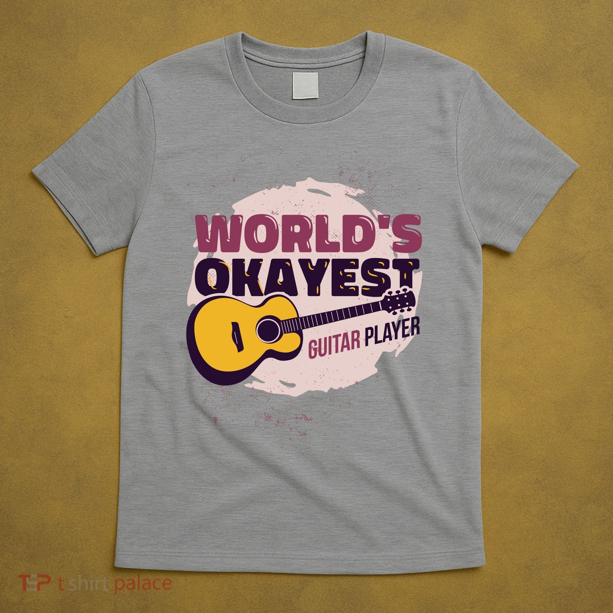 World's Okayest Guitar Player T-Shirt