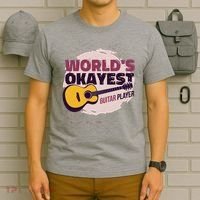 World's Okayest Guitar Player T-Shirt thumb 6