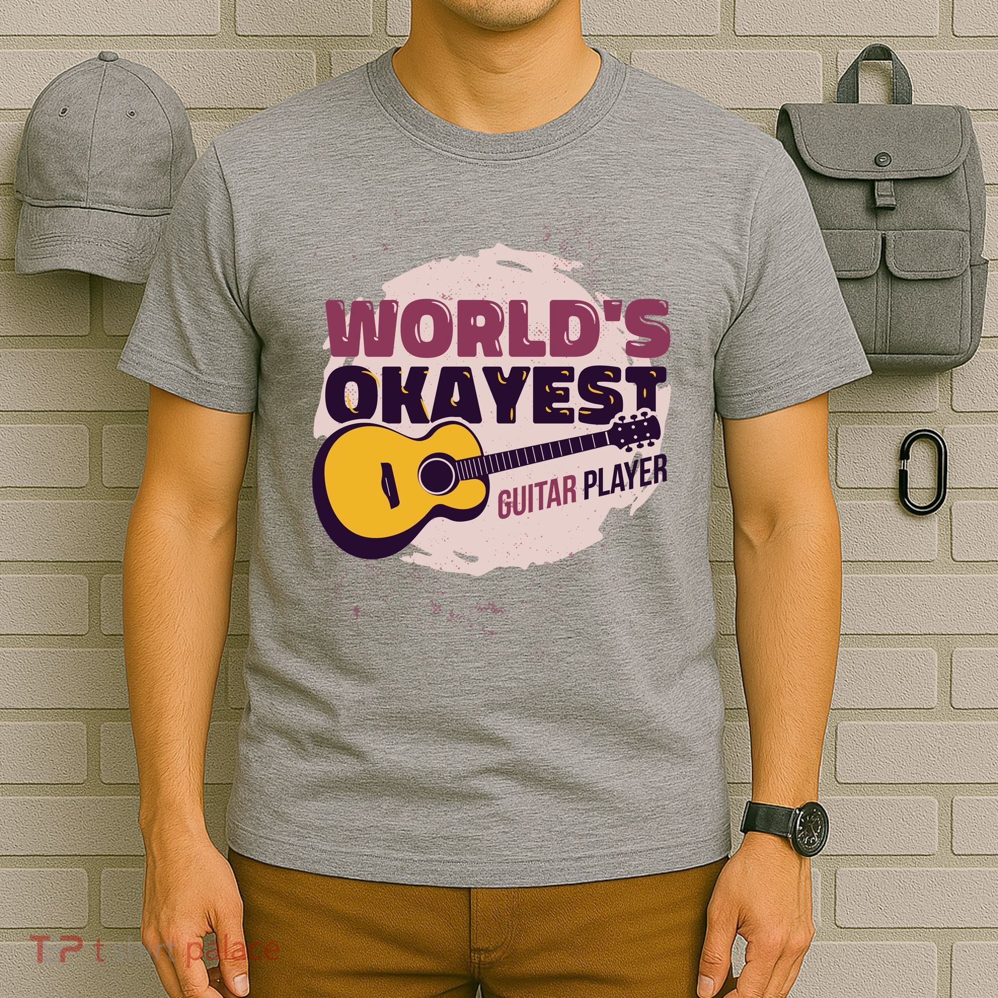 World's Okayest Guitar Player T-Shirt