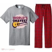 World's Okayest Guitar Player Pajama Set thumb 0