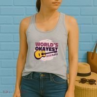 World's Okayest Guitar Player Women's Tank Top thumb 2