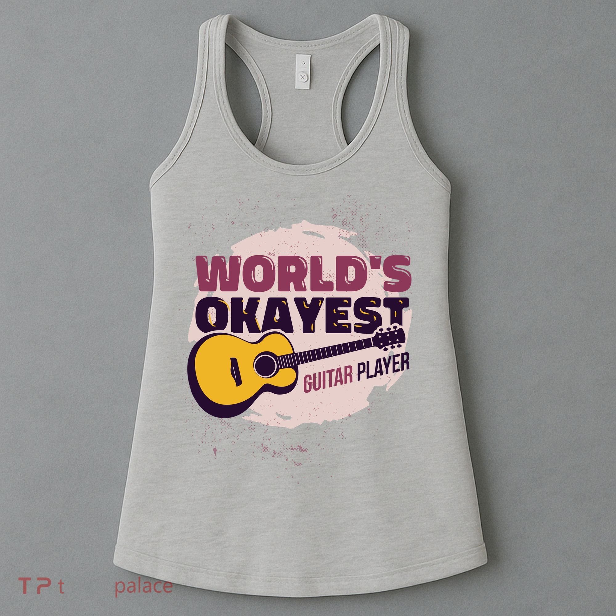 World's Okayest Guitar Player Women's Tank Top