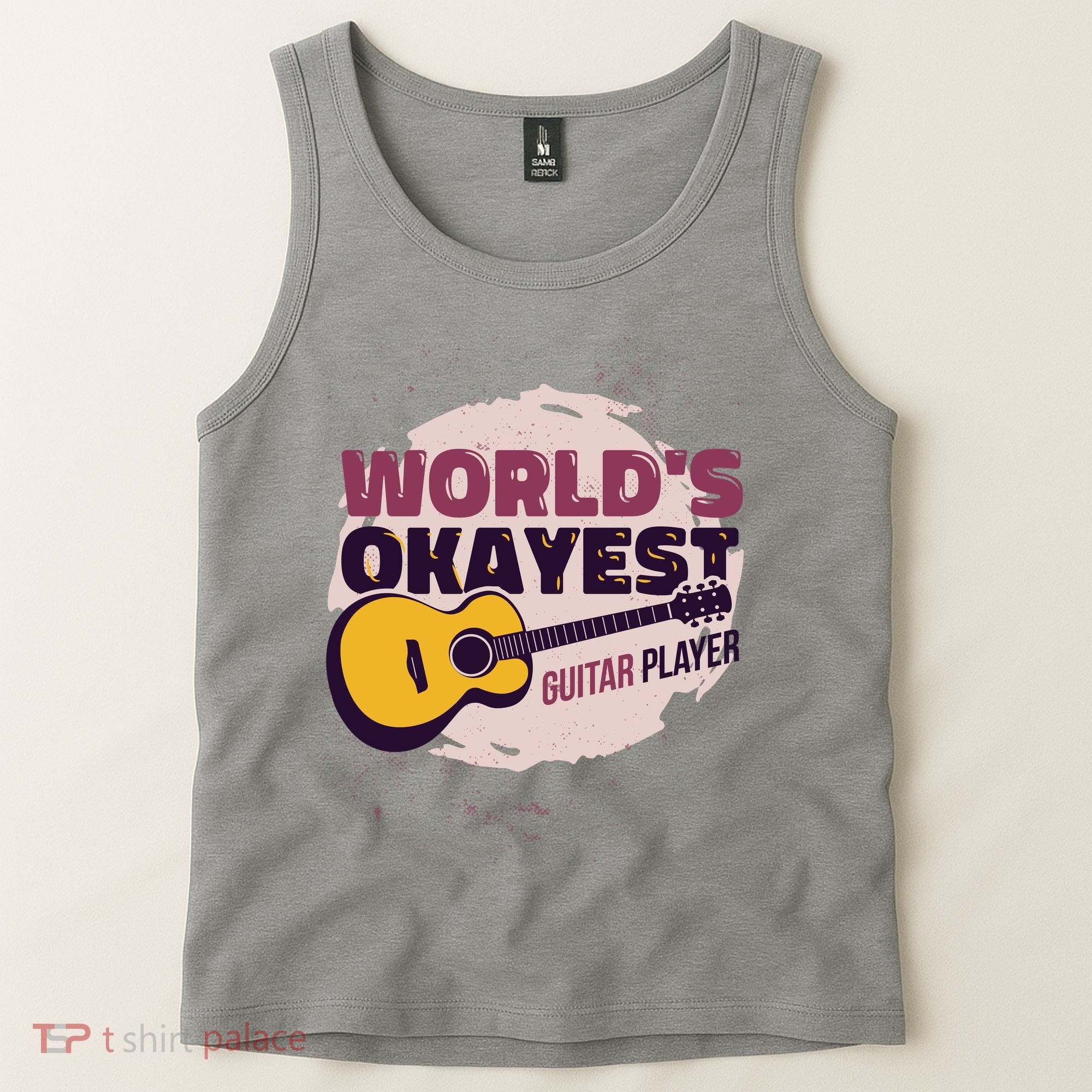 World's Okayest Guitar Player Tank Top