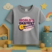 World's Okayest Guitar Player Toddler T-Shirt thumb 3