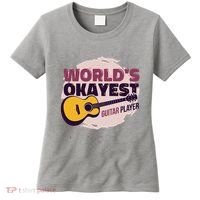 World's Okayest Guitar Player Women's T-Shirt thumb 0