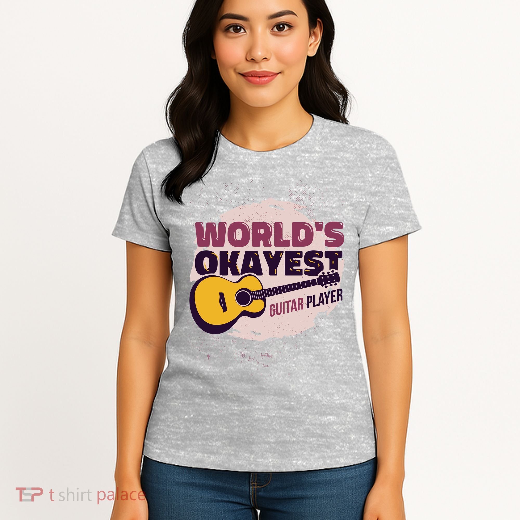 World's Okayest Guitar Player Women's T-Shirt