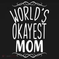 World's Okayest Mom Doggie Tank thumb 4