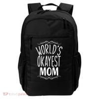 World's Okayest Mom Backpack thumb 0