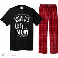 World's Okayest Mom Pajama Set thumb 0