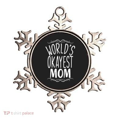 World's Okayest Mom Ornament