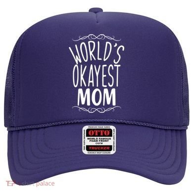 World's Okayest Mom Hat