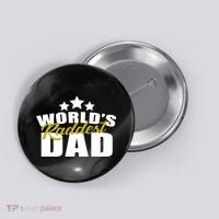 World's Raddest Dad Button thumb 0