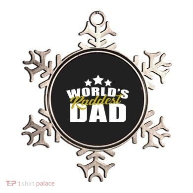 World's Raddest Dad Ornament