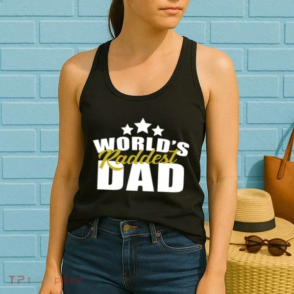 World's Raddest Dad Women's Tank Top