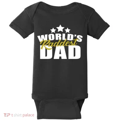 World's Raddest Dad Baby Bodysuit