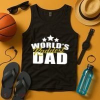 World's Raddest Dad Tank Top thumb 4