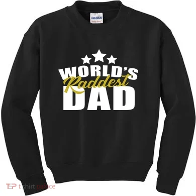 World's Raddest Dad Kids Sweatshirt