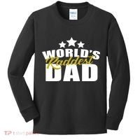 World's Raddest Dad Kids Long Sleeve Shirt thumb 0