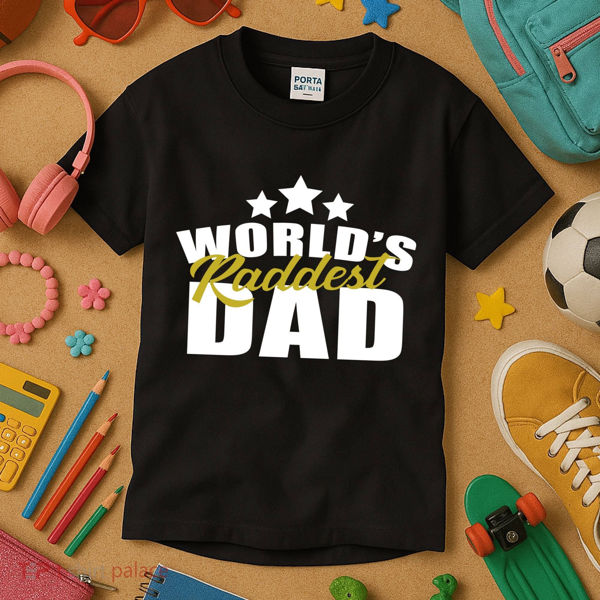 World's Raddest Dad Kids T-Shirt