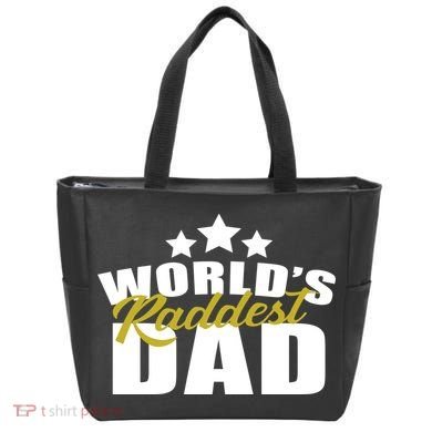 World's Raddest Dad Tote Bag