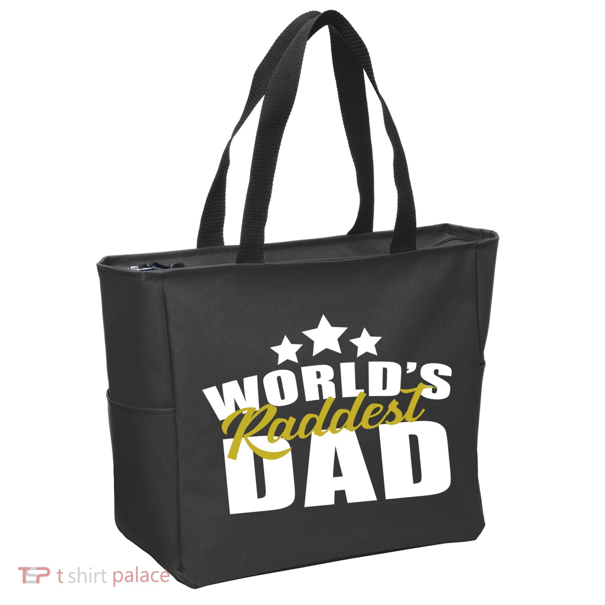 World's Raddest Dad Tote Bag