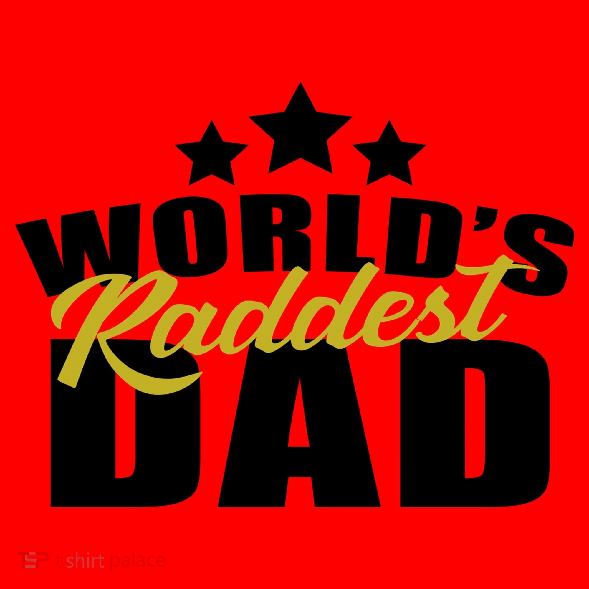 World's Raddest Dad Santa Hat