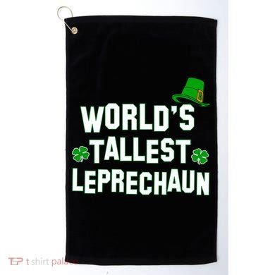 World's Tallest Leprechaun Golf Towel