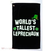 World's Tallest Leprechaun Golf Towel thumb 0